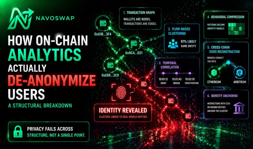 How On-Chain Analytics Actually De-Anonymize Users: A Structural Breakdown
