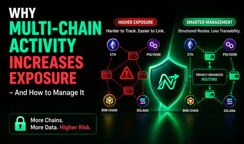 Why Multi-Chain Activity Increases Exposure — And How to Manage It